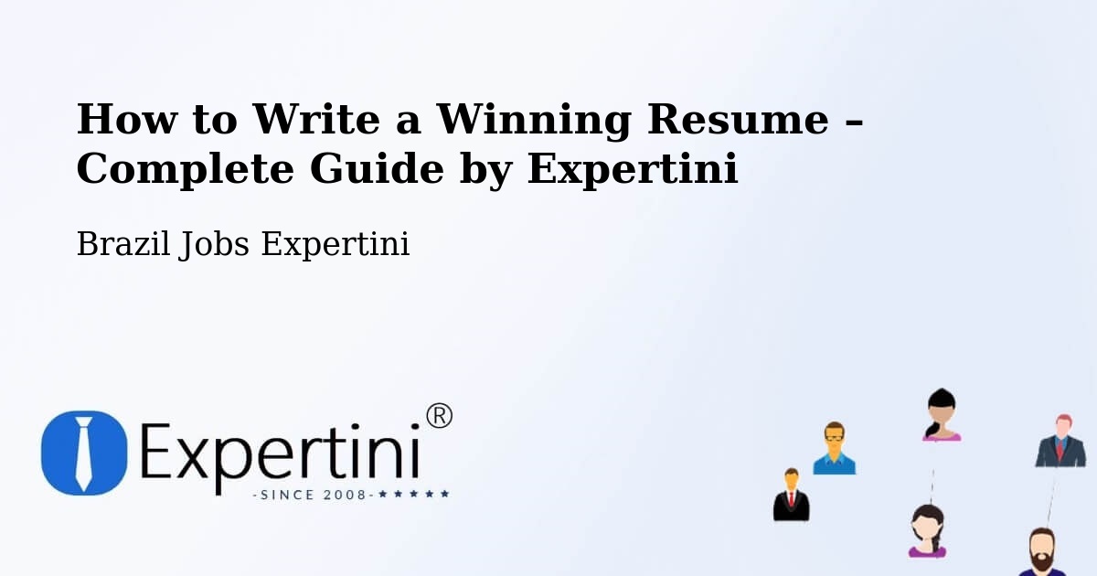 Resume Writing Guide for Job Seekers – Nova Lima - Nova Lima, Brazil Jobs Expertini
